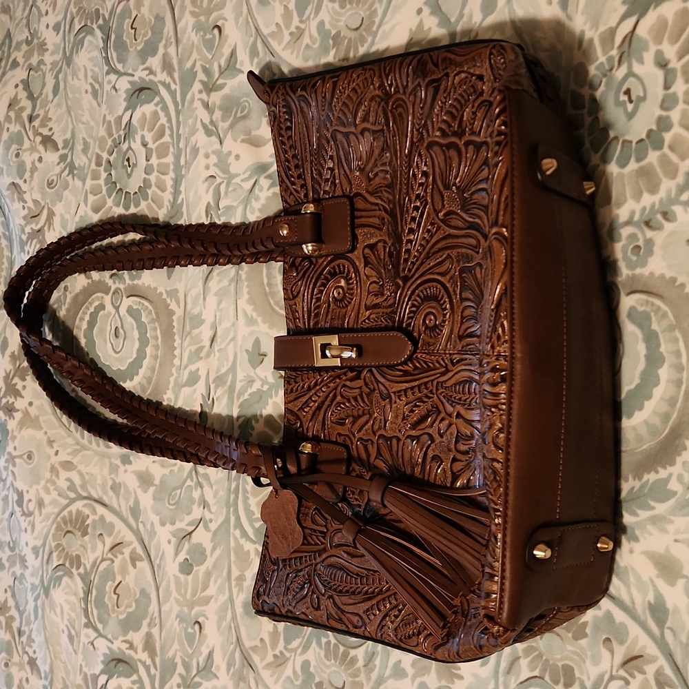 MC leather and PU leather NWOT bag